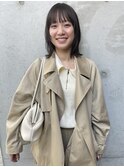 顔周りレイヤー☆髪質改善カラーカット クロカワケンタ