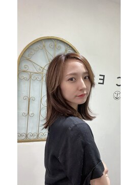 ピース トウキョウ(PEACE TOKYO) ナチュラル外ハネミディ