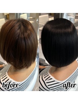 ルミス 銀座(Lumis) ストレートスタイル/艶髪/髪質改善/縮毛矯正/20代30代40代50代
