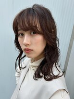 ヘアーエポック(hair epoque) ロングヘアレイヤーカット小顔カット2wayバング