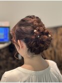 お呼ばれアレンジ♪20代30代40代大人可愛い編み込みヘア