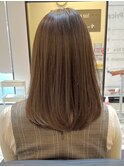 ミルクティーベージュダブルカラーケアブリーチインナーカラー