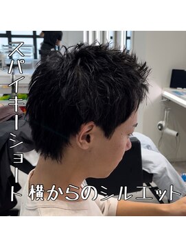 ルースト 西院店(ROOST) スパイキーショート/メンズショート/メンズカラー