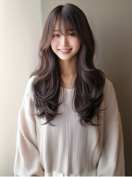 アルトリスト(Altruist Aging×HAIR&SPA) ★ダークアッシュ大人ガーリーボブ着物ミディアムレイヤーカット