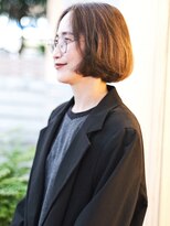 ビュートリアム 福岡(BEAUTRIUM) 乾かすだけで決まる重さを残した顔まわりレイヤーマッシュボブ