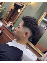 ソリズ ヘア クルー 池袋(SOLIZ HAIR CREW) バーストフェードラフトップ