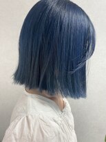 ウプヘアサロン&nbsp;人気のブルーヘア♪※ブリーチ1～2回必須