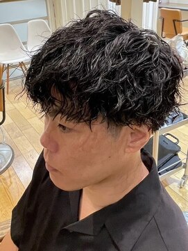 クラップス 横須賀中央店(CLAPS) ツイストスパイラルパーマツイストパーマメンズマッシュパーマ