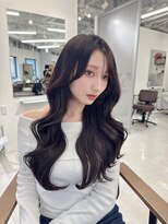 ハピネス 梅田茶屋町店(HAPPINESS)&nbsp;韓国ヘア/レイヤー/顔周りカット/ブリーチなしカラー/髪質改善