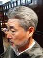 ザバーバー 渋谷(THE BARBER) スリックバック。バーバーヘア。