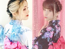 ジャルダンドフルー(Jardin de fleurs)の雰囲気（浴衣の着付け＆ヘアセットもおまかせ♪）