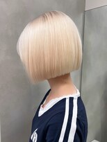 ベレーザ 渋谷(BELEZA) 15010ブリーチ&ダブルカラーホワイトブロンドシルバーアッシュ