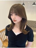 韓国レイヤー/くびれレイヤー/顔周りレイヤー/ロング
