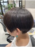 ツーブロックショート