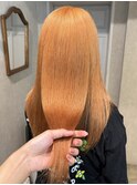 夏感派手派手オレンジカラー