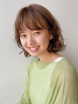 ガーデン 銀座(GARDEN) ボブ パーマ ニュアンスパーマ ボブパーマ イメチェン カット