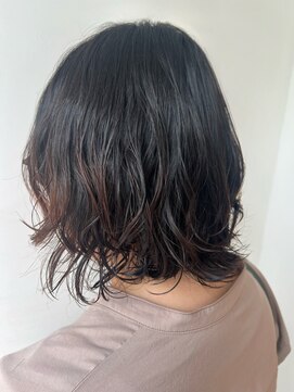 ビューティーリゾート アカヒゲ(Beauty Resort AKAHIGE) ボブ×ゆるふわパーマ 20代