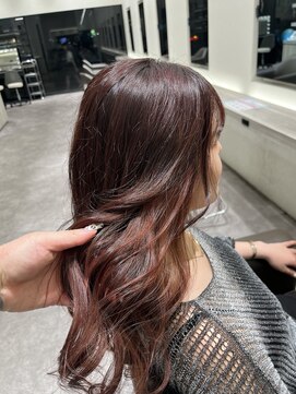 アース 名駅店(HAIR&MAKE EARTH) ブラウンピンク