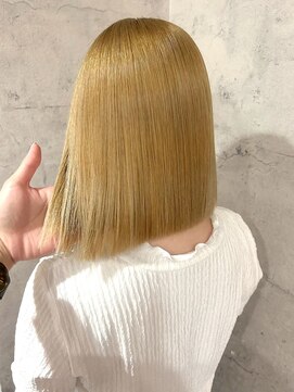 アフィナー(Afinar) 【横浜/横浜駅】圧倒的ツヤ感ミニボブで魅せる美人度アップ