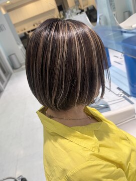 アミティ(AMITY) ハイライト×ダークブラウン