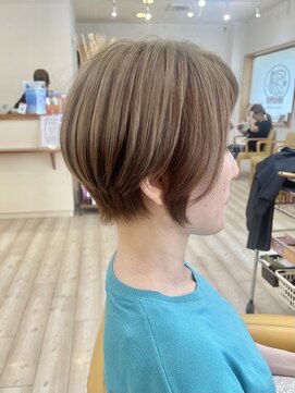 モリオ フロム ロンドン 成増店 【morio成増 セリザワ】ショートボブ アンブレラカラー