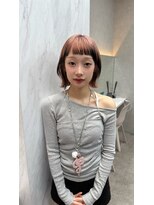 ロンド レア 天神大名店(Lond Le’a)&nbsp;小顔/抜きっぱなしブロンド /シャドールーツ/オリーブグレー