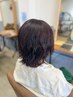 カット+パーマ