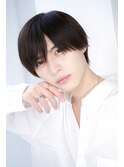 ナチュラルショートマッシュ　鹿児島メンズ