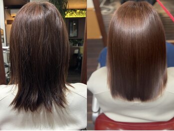 ウニヘアー(uni hair)の写真/髪のダメージが気になる方へ*髪のお悩みを解決しながら、大人女性の魅力を最大限に引き出します。