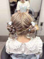 モナルダ(Monarda) 10代20代30代/ヘアセット/結婚式/パーティ【岡山】