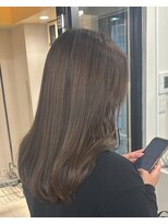 アコロン(acoron)&nbsp;オリーブベージュ　新宿/髪質改善/透明感カラー/韓国ヘア