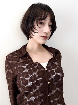 ロッソ 西荻窪(ROSSO) 顔まわりレイヤーショートボブ