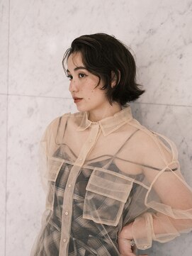 エヌ トーキョー(enu TOKYO) レイヤー　ボブ　オレンジブラウン