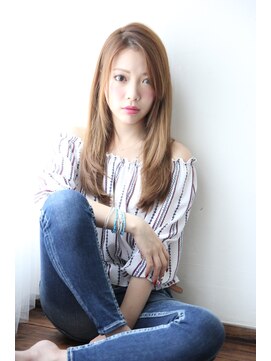 フェリシータ 緑地公園店(felicita) ワイドバング☆彡ハイトーンストレート