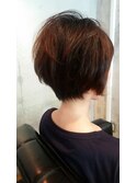 大人ふんわりショート