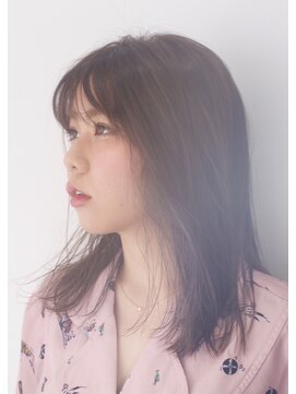 ヘアメイク エイト キリシマ(hair make No.8 kirishima) 〔N o.8 中村〕切りっぱなし ロブ