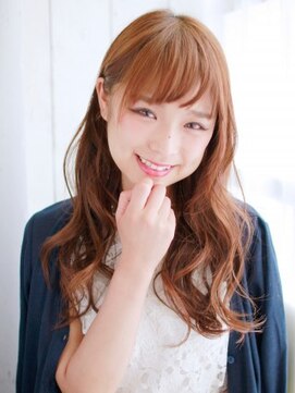 ヘアメイク ナル(hair make nalu) ロングのミックスカールスタイル