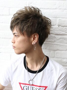 マーブルトウキョウネオリーブ(marbles tokyo neolive) 《MABLESTOKYO/三茶》　グレージュブラストショート