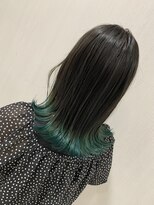 リジョイスヘア エン(REJOICE hair EN)&nbsp;【REJOICE hair EN】カーキグレー×サワーグリーン　担当AKIRA