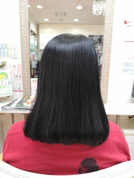 グラッシー GLASSY 縮毛×ヘナカラー