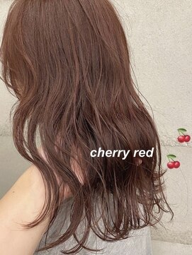 フォンズ(FONS) 学割U24 暖色カラー レッドブラウンカラー 艶カラー　表参道