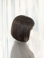 アップ(A+hair) ミニボブ　前下がりボブ　小顔ヘア　前髪