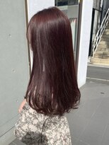 アンセム(anthe M) 髪質改善トリートメントミルクティーベージュカラーダブルカラー