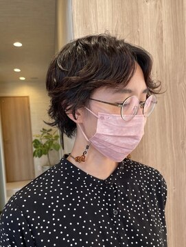 レシェル 伊勢店(RECIEL) 【RECIEL伊勢　岩佐】ショート×パーマ