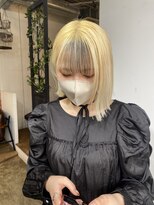 アルク(A.R.K)&nbsp;抜きっぱなしブリーチ 前髪インナー　A.R.K大分