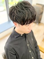 ネオリーブ クーロ メゾン 横浜(Neolive curro Maison)&nbsp;韓国マッシュ×ハイライト×ツーブロック[メンズ]