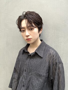 アリエッタ(aRietta) 【arietta岩渕】韓国風オールバック×リバースパーマ