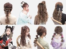 プルエクなら結び目も目立たず自分でヘアアレンジもしやすい♪