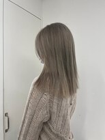 ジーナ 船橋(Zina)&nbsp;髪質改善＊ロングレイヤーグレーベージュ＊美髪【Zina船橋】