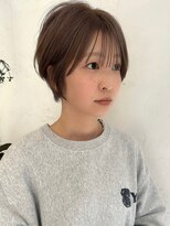 トレヘアー 京都 烏丸(tRe hair)&nbsp;ショートボブ　マッシュショート　ダブルカラー